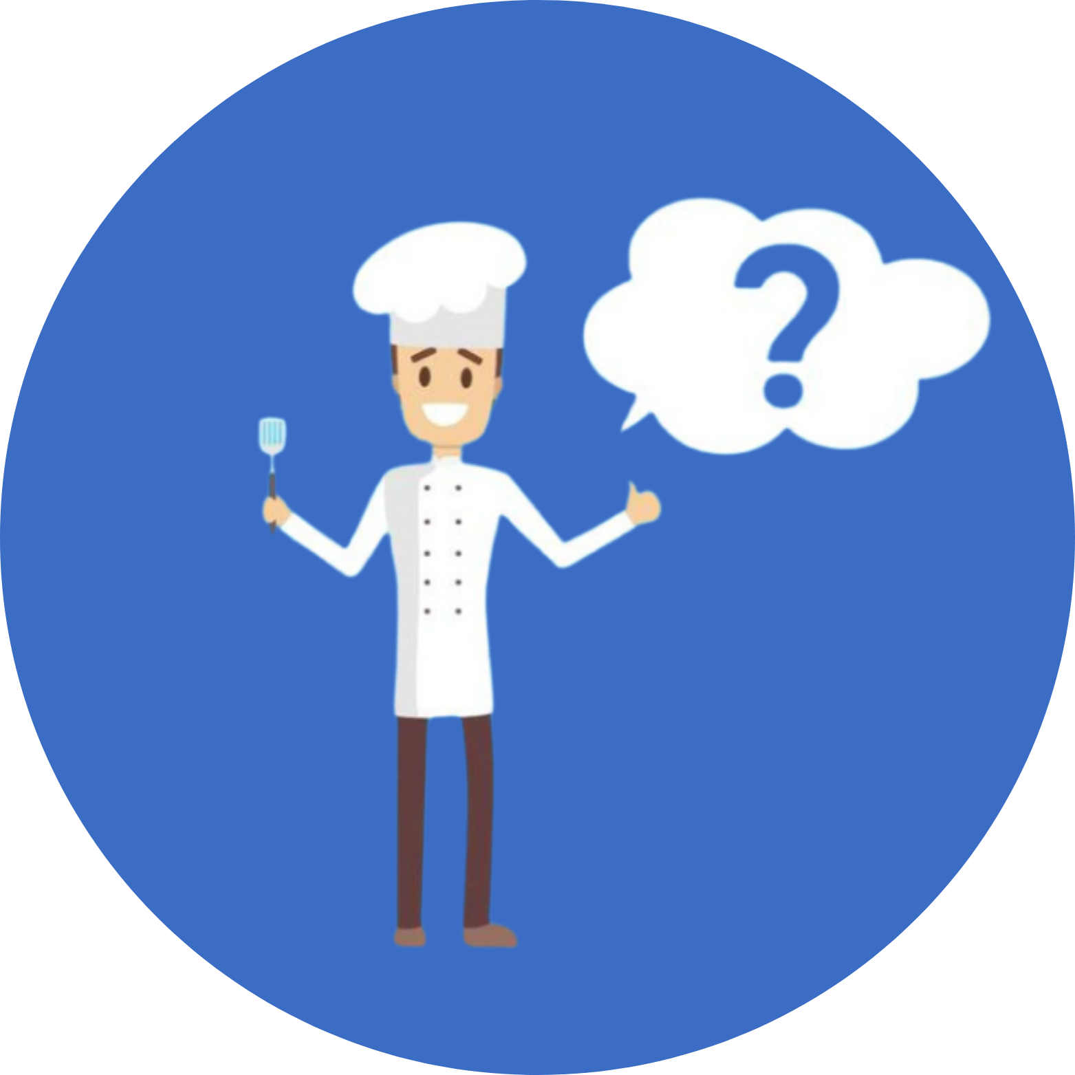 chef with question